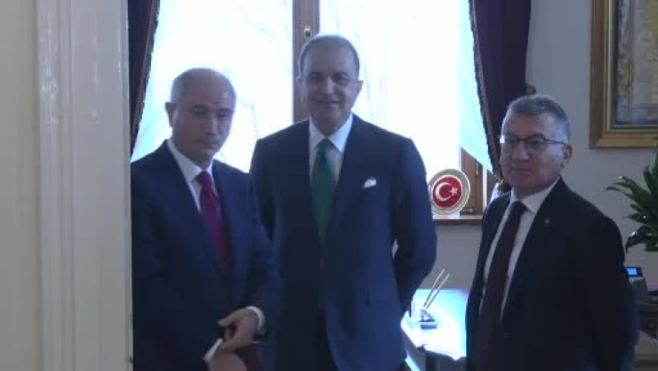 AK Parti Sözcüsü Ömer Çelik: 2 saatlik görüşmede PKK'nın kendisini feshine odaklandık