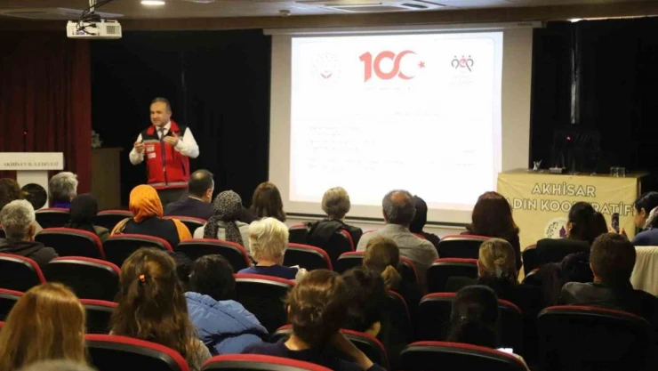 Akhisar'da madde bağımlılığı semineri