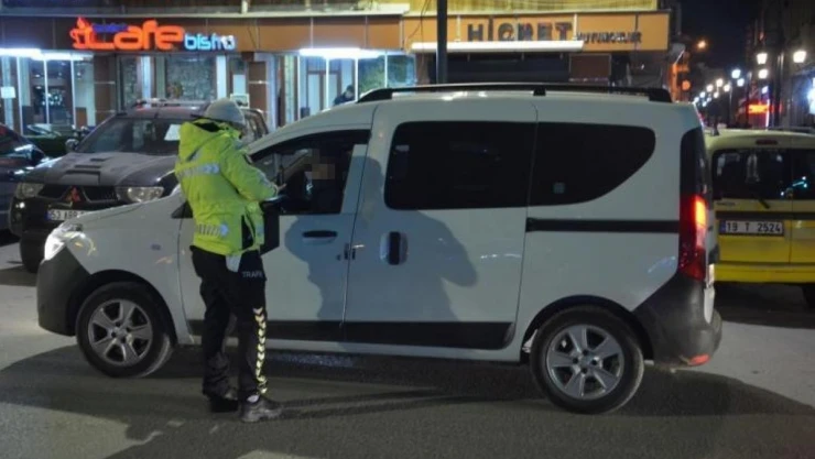 Alaca'da polisten asayiş ve huzur uygulaması