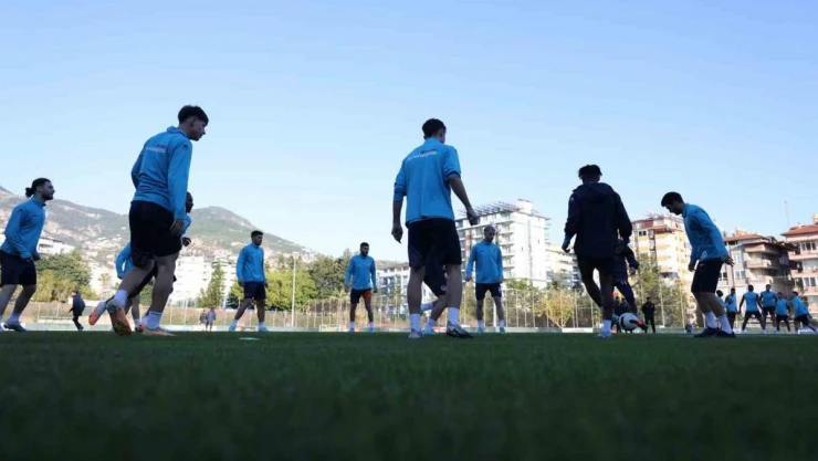 Alanyaspor, Pendikspor maçına hazır