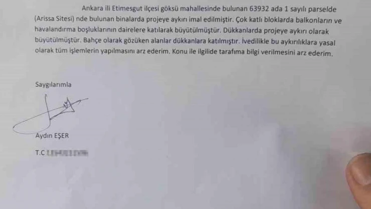 Ankara'da kiracı ile dükkan sahibi metrekare farkı nedeniyle davalık oldu