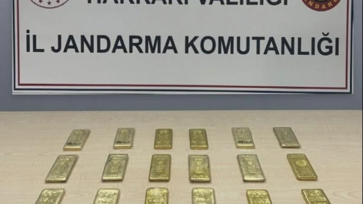 Ayakkabılarının içerisinden 54 milyon TL'lik külçe altın çıktı