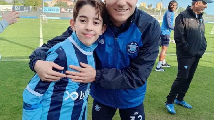 Babası katledilen Demir Güdük'ü Adana Demirspor kulübü ve taraftarları unutmadı