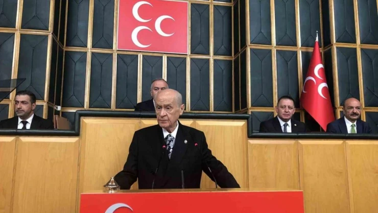 Bahçeli: 'Bir cinayet davası üzerinden MHP ve Ülkü Ocakları düşmanlığını güncelleme teşebbüsü aşağılık bir tertibin, alçak bir tezgahın, dış bağlantılı bir kumpasın varlığına işaret değilse acaba nedir'