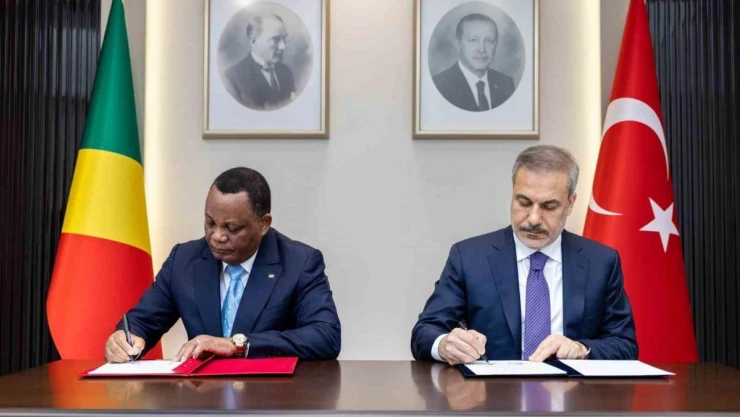 Bakan Fidan, Kongolu mevkidaşını ağırladı