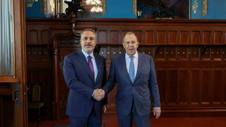 Bakan Fidan, Rus mevkidaşı Lavrov ile görüştü