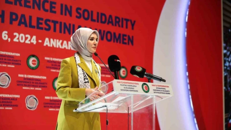 Bakan Göktaş: 'Filistinli kadınlar insanüstü bir çaba sarf ediyor'