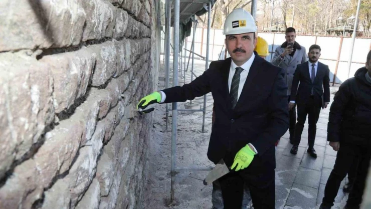 Başkan Altay: 'Tarihi Meram hamamı oyuncak müzesi olarak da kullanılacak'