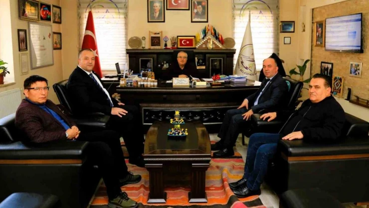 Başkan Arslan, TEİAŞ Bölge Müdürü Bal'ı ağırladı