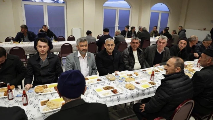Başkan Işık iftar sofralarında hemşehrileriyle buluştu