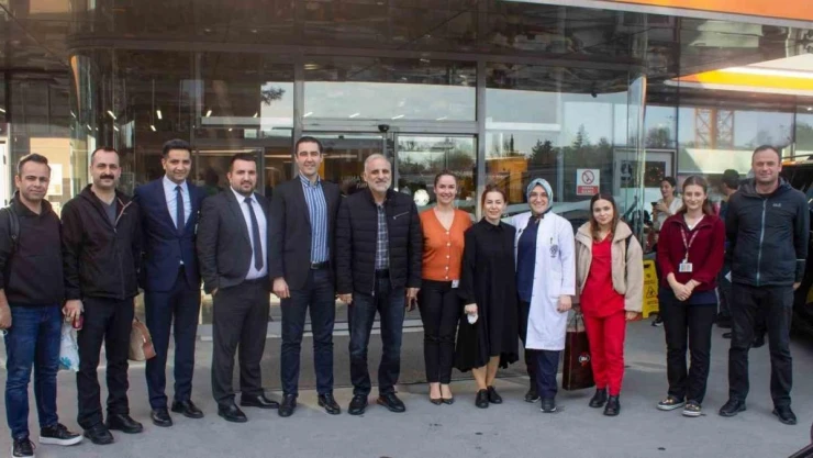 Başkan Zorluoğlu tedavi gördüğü hastaneden taburcu oldu