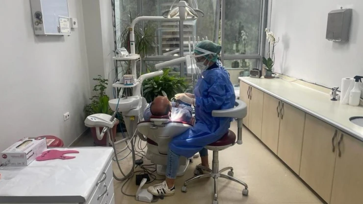 Batman'da 90 hastaya diş bakım tedavisi