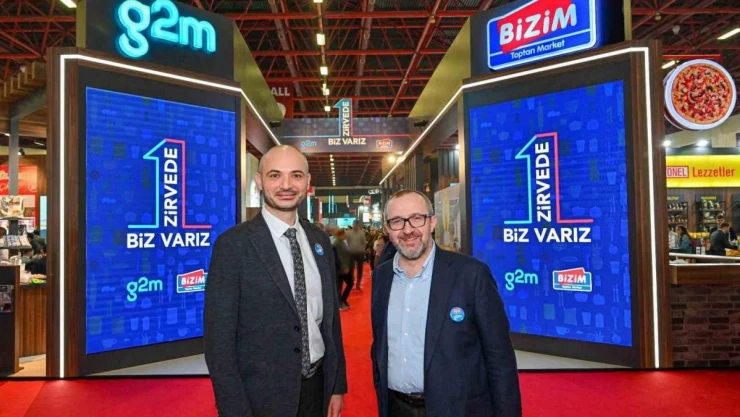 Bizim Toptan ve g2m, ürün ve hizmetlerini ulusal ve uluslararası ziyaretçilere tanıttı