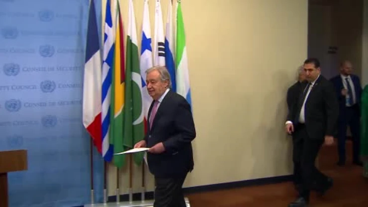 BM Genel Sekreteri Guterres: ''Gazze, bir ölüm tarlasına döndü''
