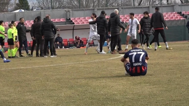 Bölgesel Amatör Lig maçına çıkan olaylar damga vurdu