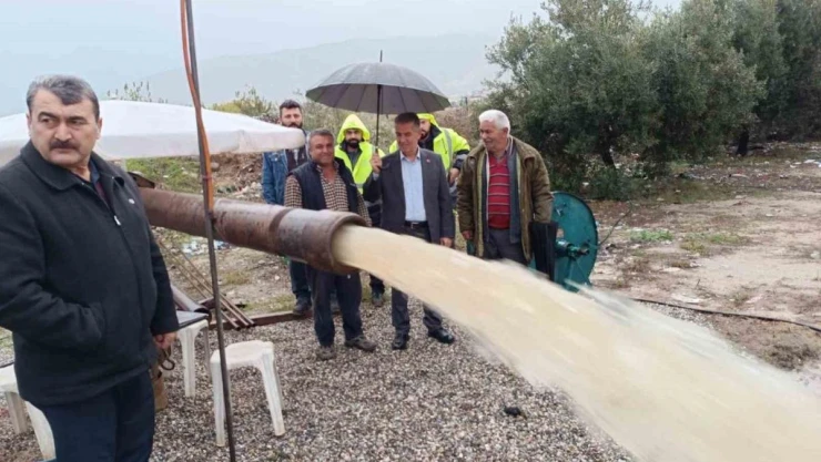 Buharkent'te sondaj kuyusunda mutlu son