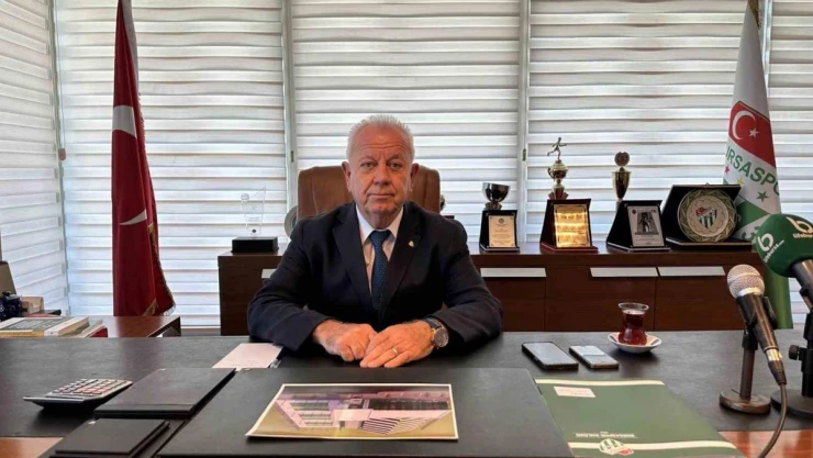 Bursaspor Divan Kurulu Başkanı Galip Sakder: 'Hukuki mütalaaya başvurulmuştur'