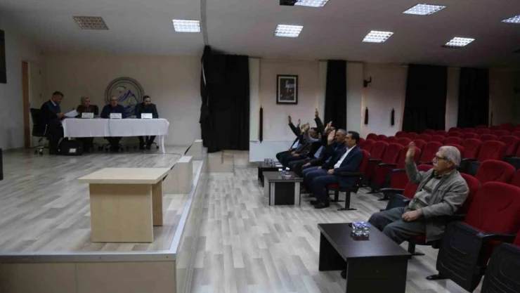 Çameli Belediye Meclis yeni yılın ilk toplantısını yaptı