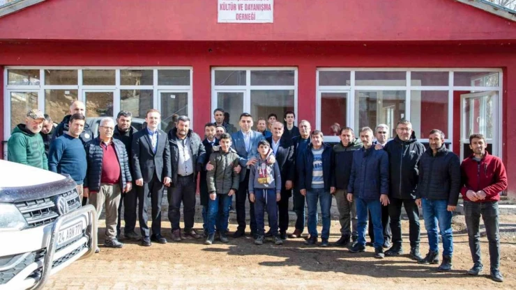 Canpolat, Otlukbeli'nin köylerinde incelemelerde bulundu