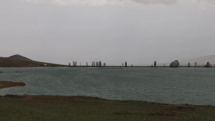 Çayırlı Göleti yağışların ardından doldu