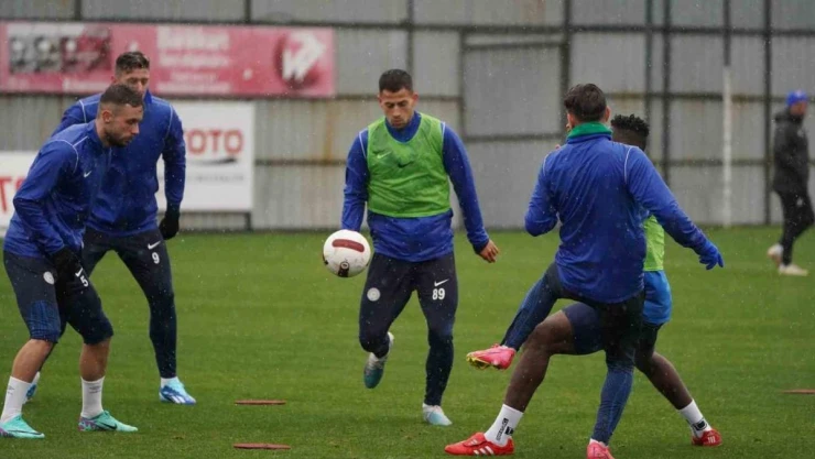 Çaykur Rizespor, Pendikspor maçı hazırlıklarını sürdürdü