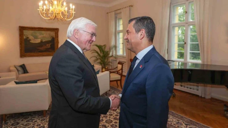 CHP Genel Başkanı Özel, Almanya Cumhurbaşkanı Steinmeier ile görüştü