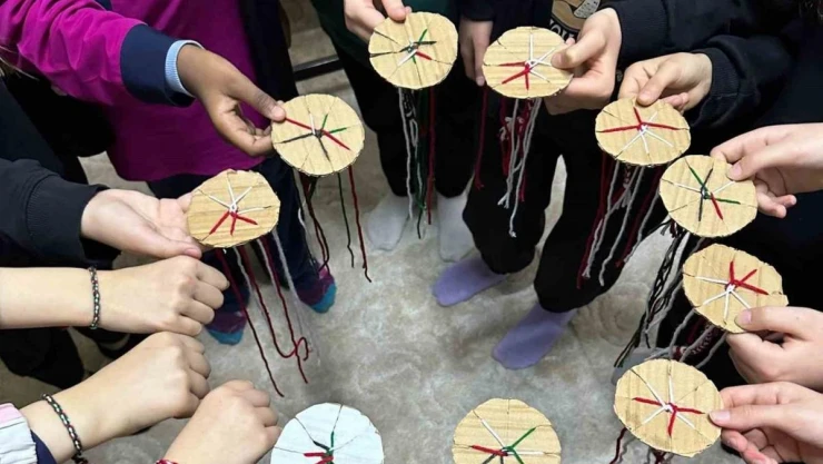 Çocuklar sabır konusunu işlediler