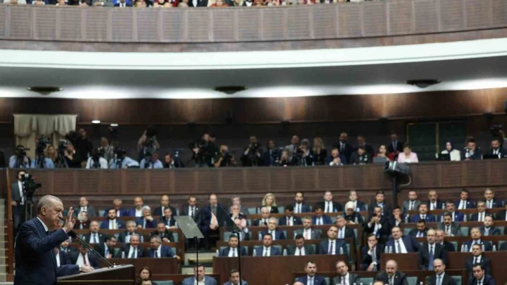 Cumhurbaşkanı Erdoğan: 'Hamas, Gazze'de Anadolu'nun ileri hat savunmasını yapıyor.'