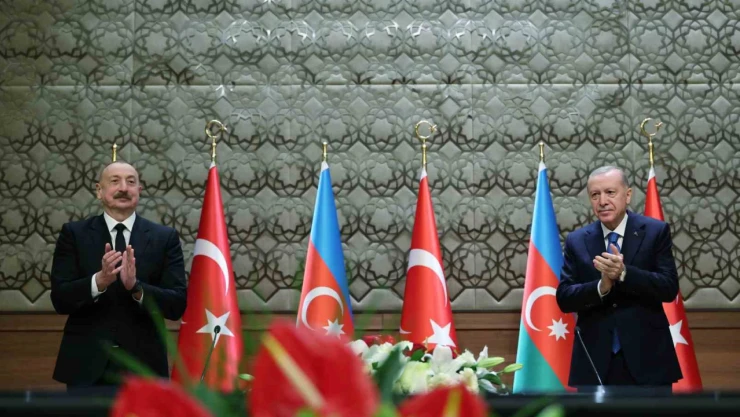 Cumhurbaşkanı Erdoğan: 'Türkiye ve Azerbaycan, barışın, huzurun ve refahın tarafındadır'