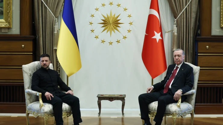 Cumhurbaşkanı Erdoğan, Zelenski ile görüştü