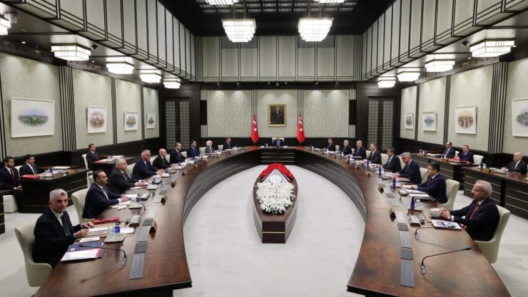 Cumhurbaşkanlığı Kabinesi Beştepe'de toplandı