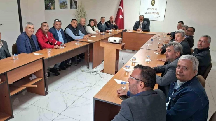 Dalaman'da muhtarlar toplantısı yapıldı