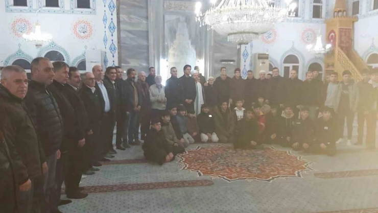 Dalaman Merkez Camii'nde sabah namazı buluşması