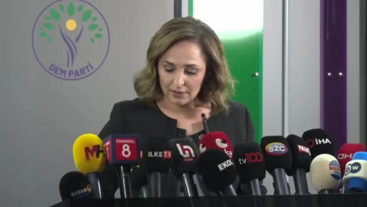 DEM Parti: 'Onurlu bir barış ve demokratik çözüm yolunda yeni bir sayfa açılıyor'