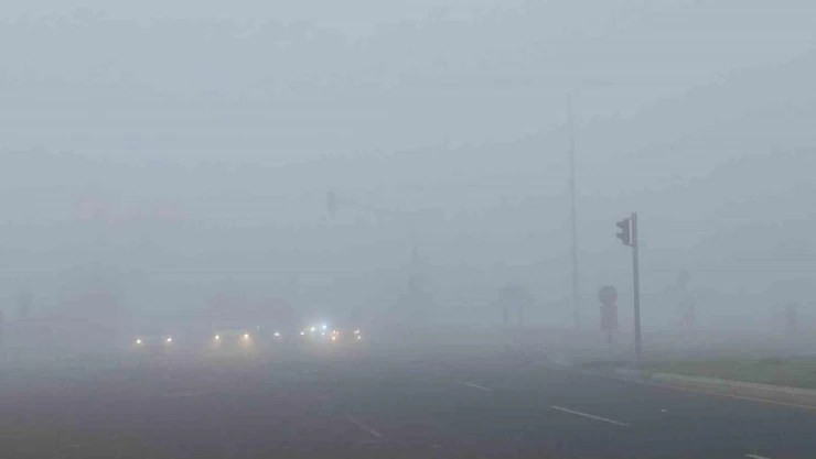 Diyarbakır'da sis