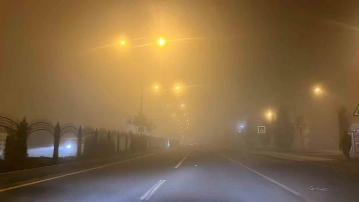 Diyarbakır'da uçuşlara 'sis' engeli