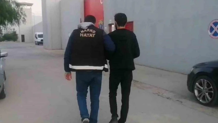 Dörtyol'da uyuşturucu taşıyan şahıs tutuklandı