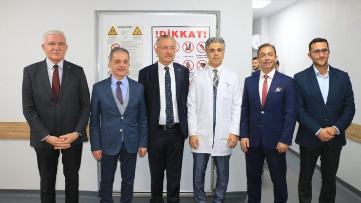 EBYÜ Mengücek Gazi Eğitim ve Araştırma Hastanesinde ikinci MR Görüntüleme Merkezi açıldı