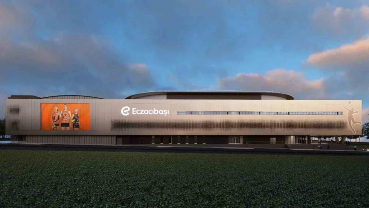 Eczacıbaşı Spor Kulübü'nün yeni salonunun temeli atıldı
