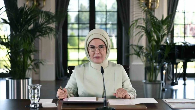 Emine Erdoğan 'BM Sıfır Atık Yüksek Düzeyli Şahsiyetler Danışma Kurulu' toplantısına başkanlık etti