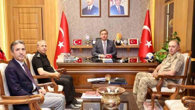 Erzincan'da asayiş toplantısı yapıldı