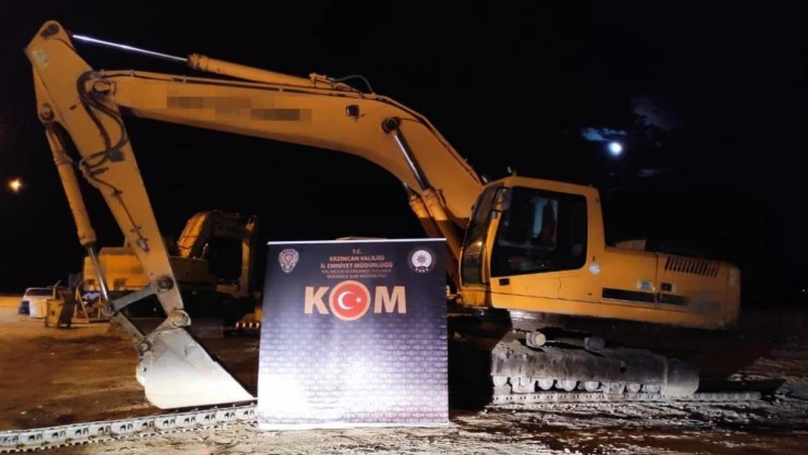 Erzincan'da define avcıları suç aletleriyle birlikte polise yakalandı