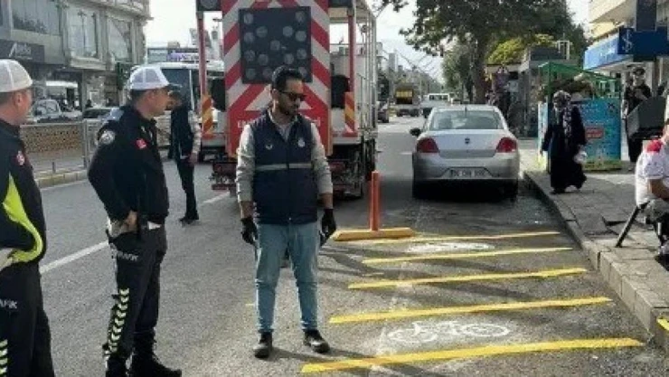 Erzincan'da motosikletler kaldırımları işgal edemeyecek!