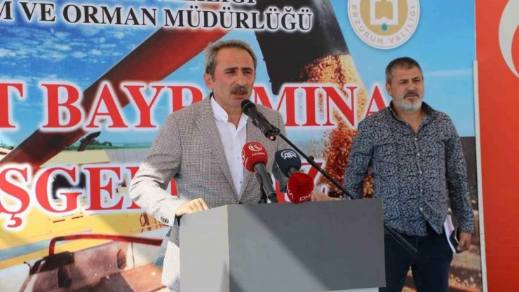 Erzurum'da hasat bayramı