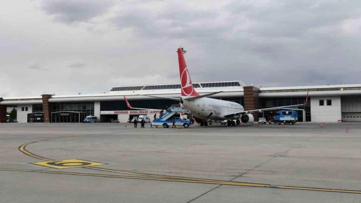 Erzurum'da yedi ayda 4 bin 516 uçuş gerçekleşti