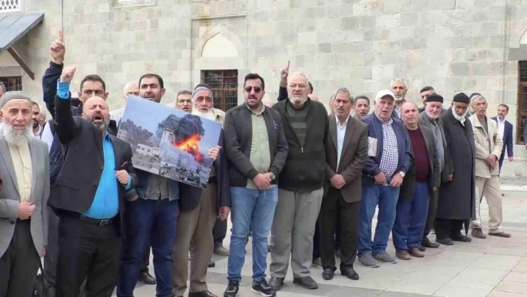 Erzurum'dan İsrail'e tepki