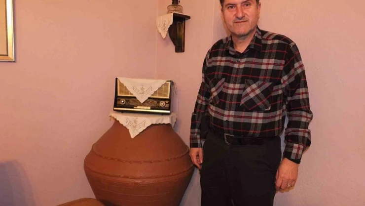 Eski yağ küpleri mekanlara süs oldu