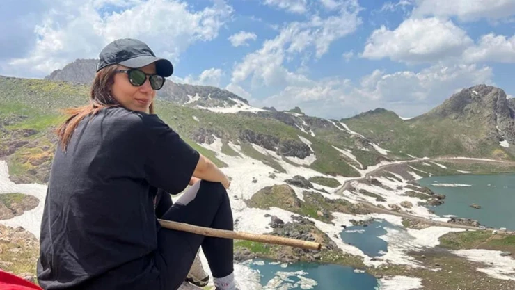 Filistinli turist Yüksekova doğasına hayran kaldı