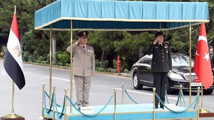 Genelkurmay Başkanı Gürak, Mısırlı mevkidaşı Askar ile bir araya geldi