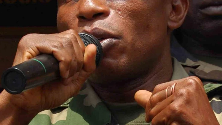 Gine'de firar eden eski Cumhurbaşkanı yakalandı